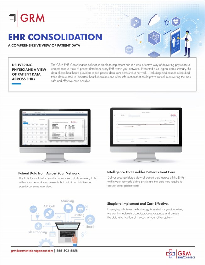 EHR Consolidation