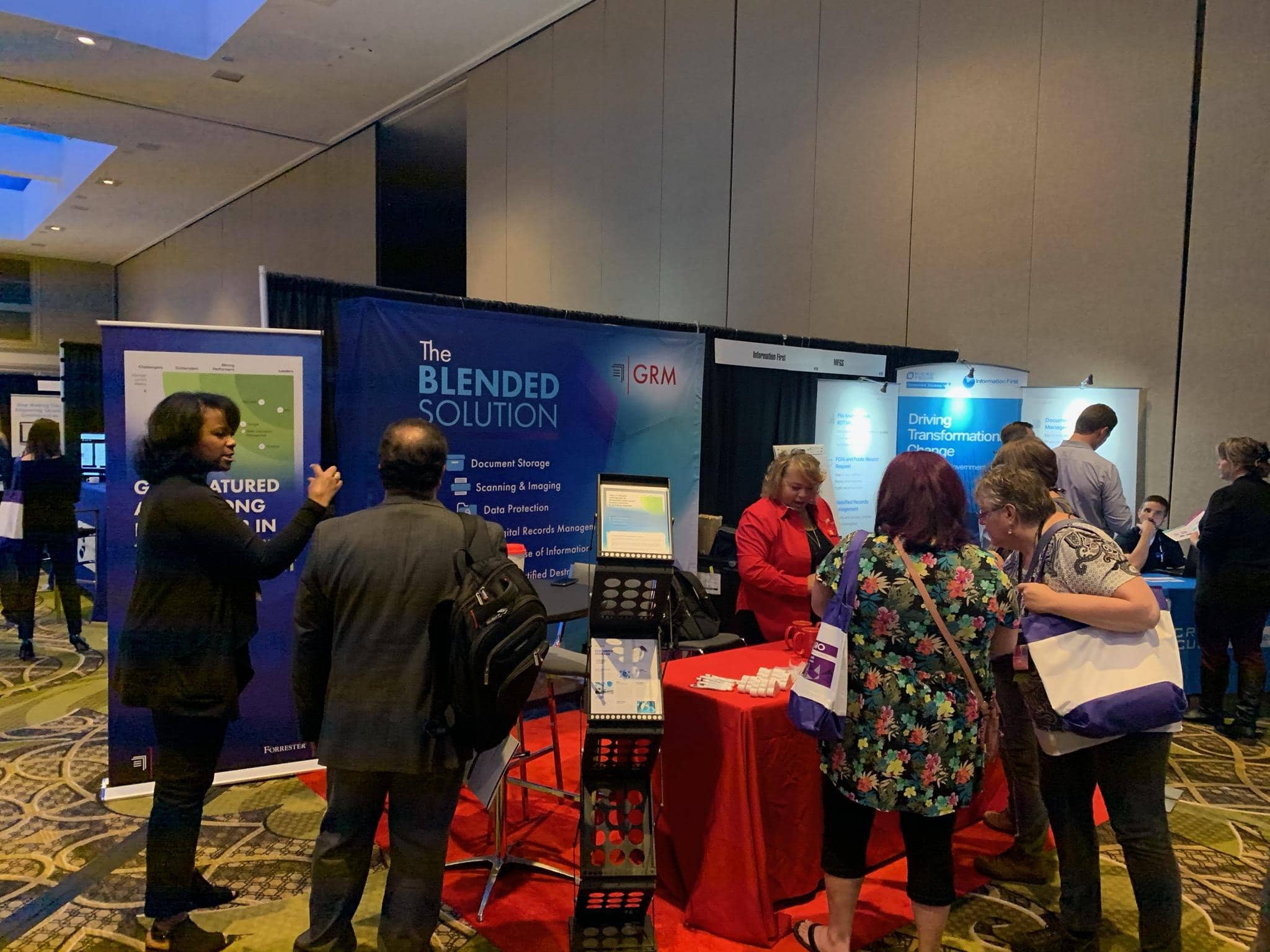 GRM's booth at ARMA 2019