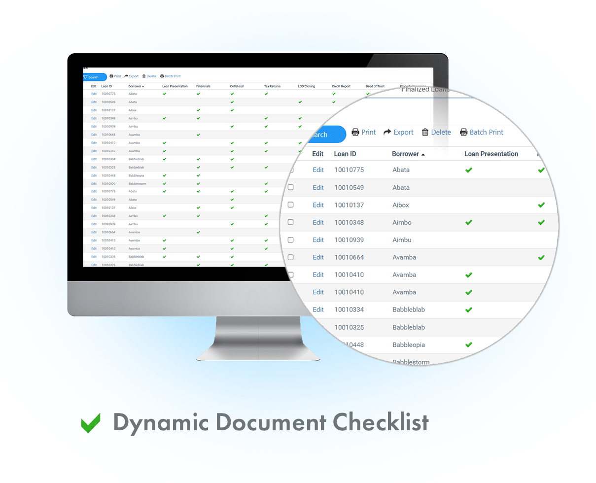 Loan Document Process Management & Automation