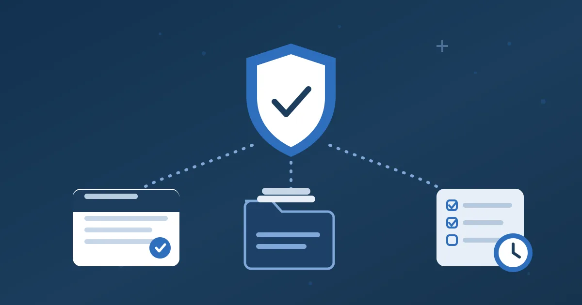 Records governance framework linking policies, records, and secure storage under one governed program