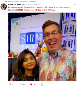 Steve Browne presentation on HR Purpose at SHRM Conference